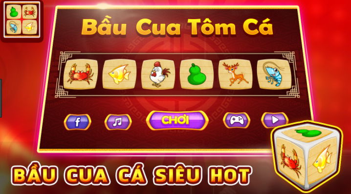 Quy trình săn thưởng game bầu cua tôm cá khá hấp dẫn